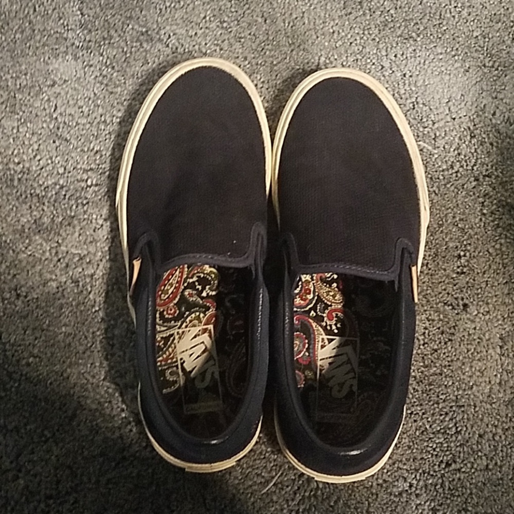 Dark Blue Vans
